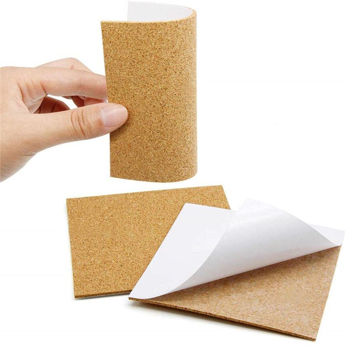 10 Pcs Cork Coasters Home Office Kitchen Drink Coaster