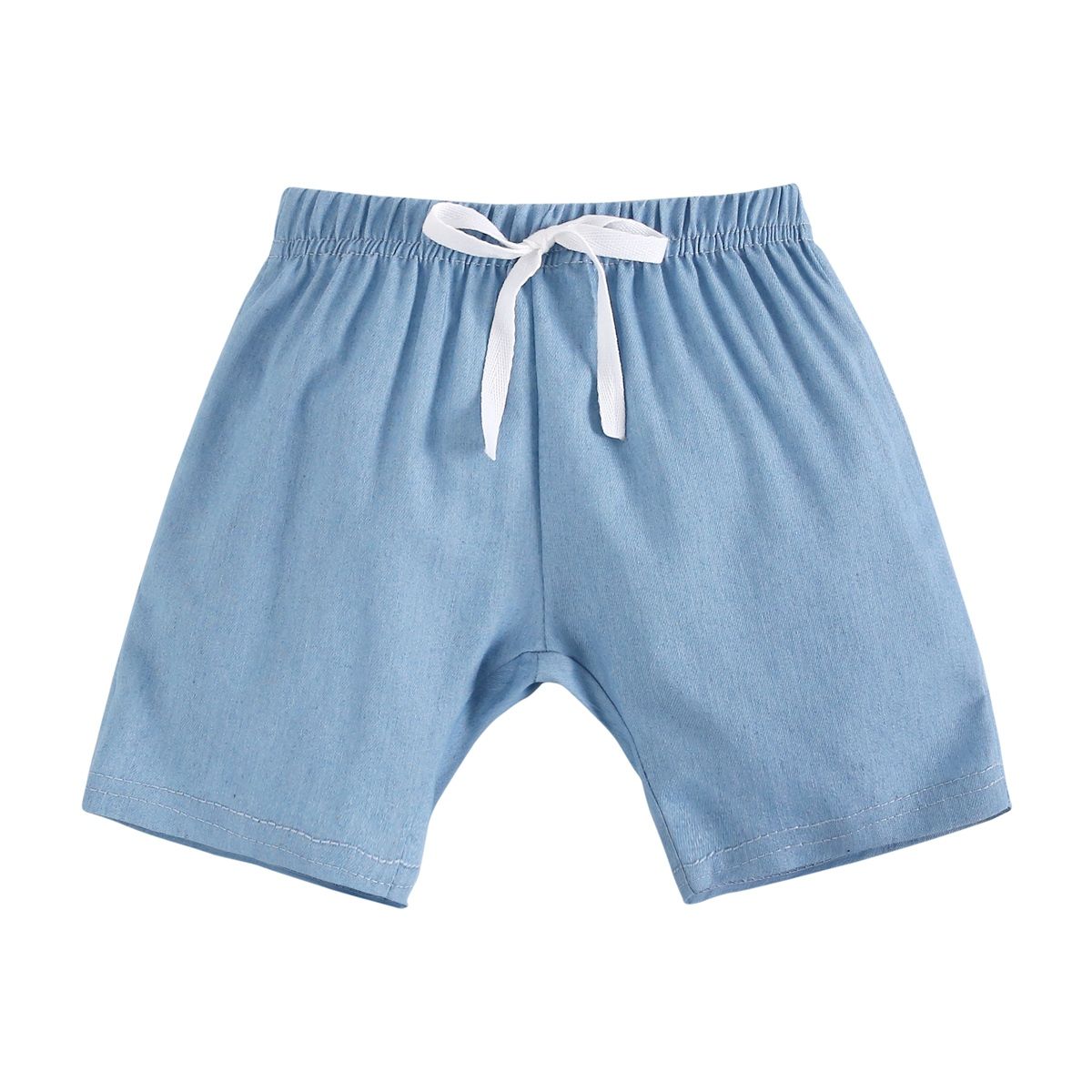 Blue Denim Baby Boys Shorts Summer Cotton Infant Baby Shorts