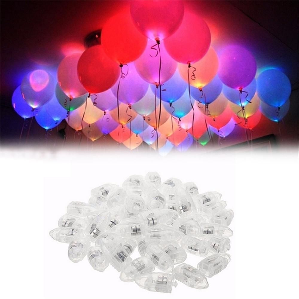 LED Balloons Lights Ball Lamp Mini Flash Luminous Lamps LED Party Lights for Lantern Bar Christmas Wedding Party ( Pack of 30 )