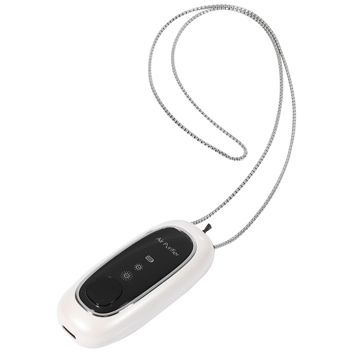 Fashion Personal Wearable Air Purifier Necklace Mini Portable Air Freshener Ionizer Negative Ion Generator
