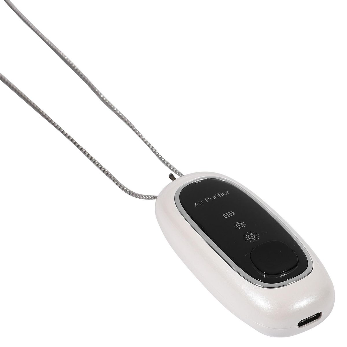 Fashion Personal Wearable Air Purifier Necklace Mini Portable Air Freshener Ionizer Negative Ion Generator