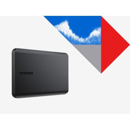 4TB Canvio External Hard Drive USB 3.2
