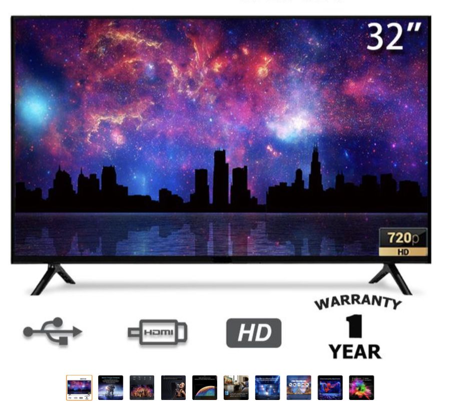 32”UHD 4K Smart Tv Android,@Promo Price Free Gift Inside