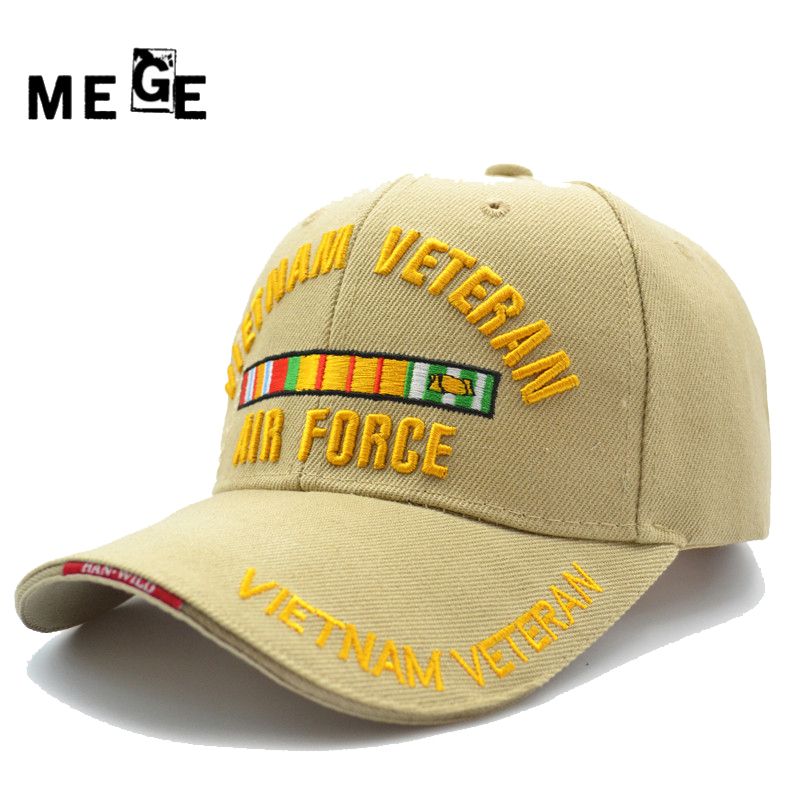 Mege Vietnam Veteran Cap For Fishing Summer Chapeu