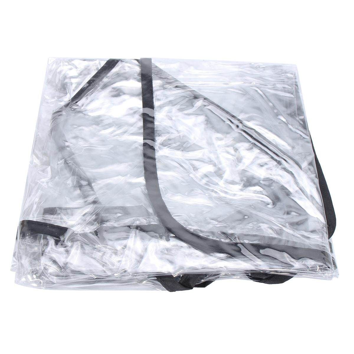 Clear Stroller Rain Pushchair Cover Weather Pram Baby Infant Double Wind Shield
