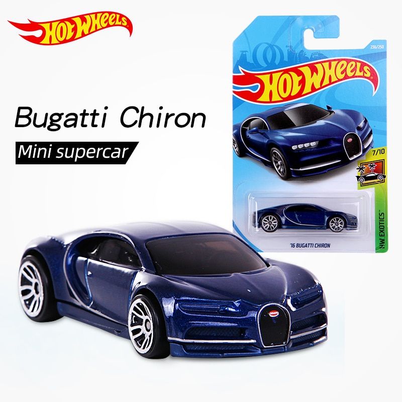Hot Wheel 1:64 Buggati (16 Buggatichiron) (Super Run Car)