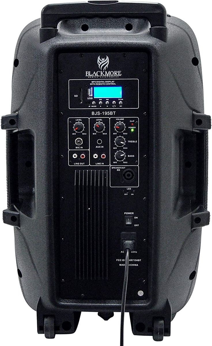Amplified Public Address System PA Speaker With Bluetooth And Tripod Speaker Stand Included