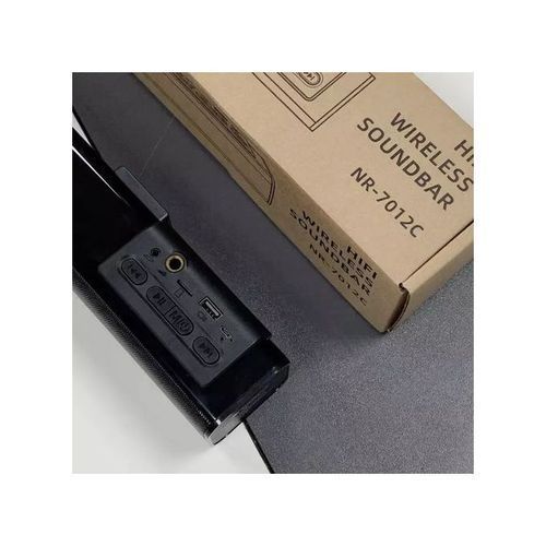 2023 PORTABLE Nr-7012C Bluetooth Wireless SOUNDBAR SPEAKER