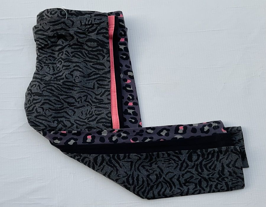 3 PCS Girls Animal Print Leggings