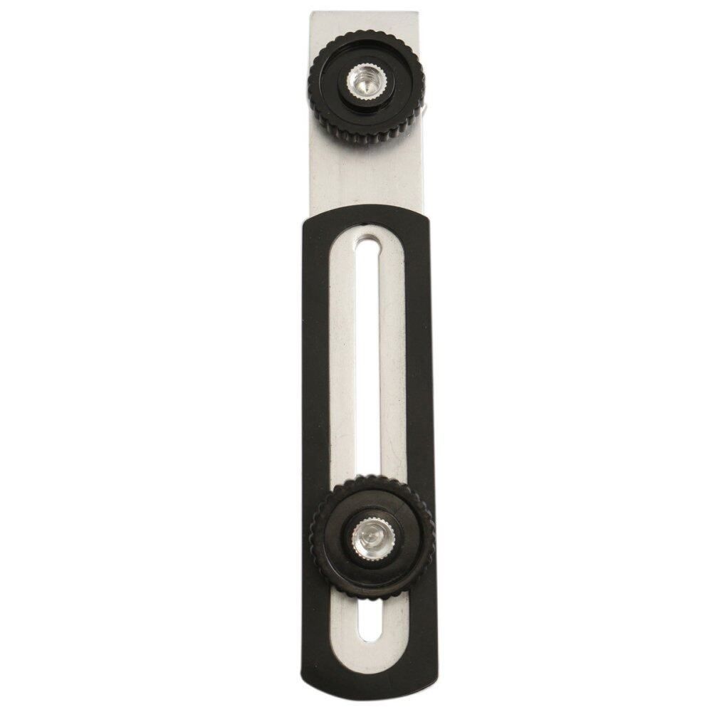Camera Flash Bracket Hot Cold Shoe Flashgun 1/4