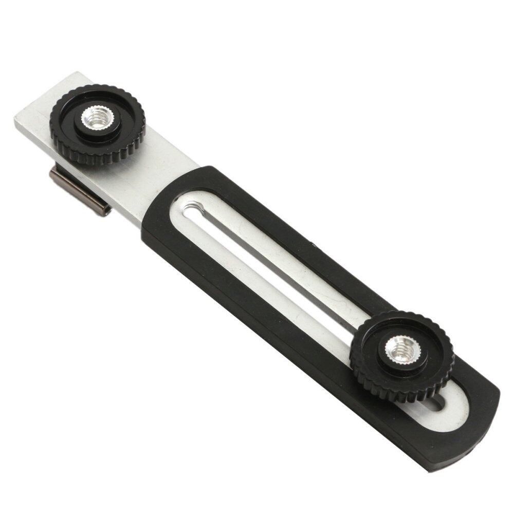 Camera Flash Bracket Hot Cold Shoe Flashgun 1/4" Screw Hole Mount Tripod