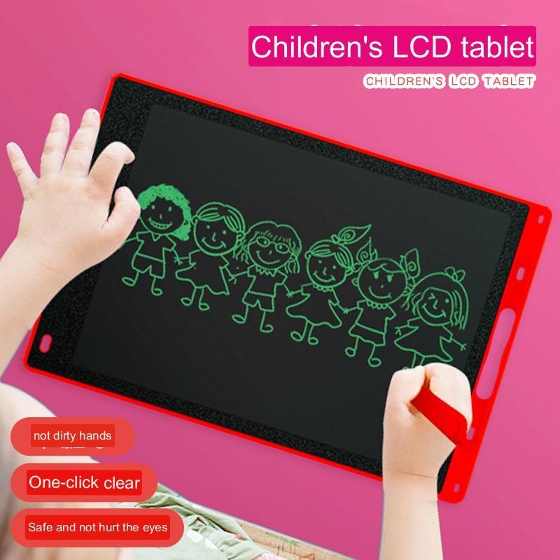 Children's drawing board LCD 8.5 inch graffiti painting tablet Pink