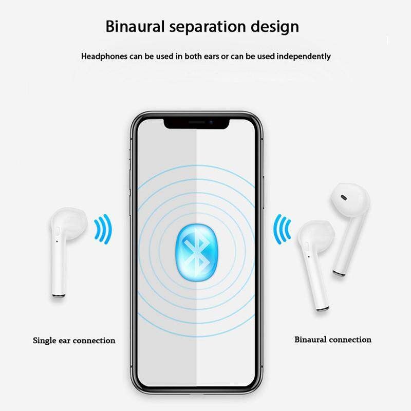 TWS Wireless Bluetooth Earphone Stereo Earbud Headset