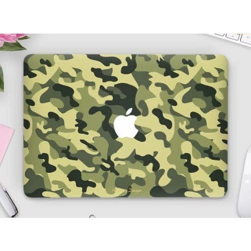 MacBook Camo Air 13" 2018-2020 Case - Green