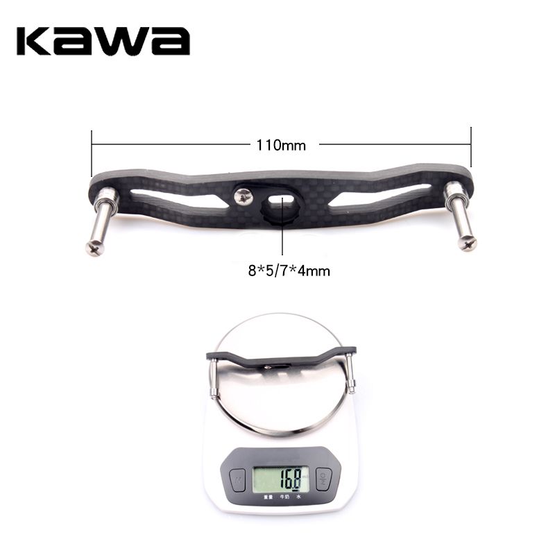Ruke Fishing Reel Handle Carbon Fiber Fishing Rock