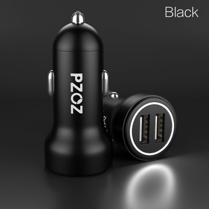 Dual USB Car Charger Mini 12 V 4.8A Fast Charge Universal For Mobile Phone Car-charger For IPhone 7 8 X Charger Car