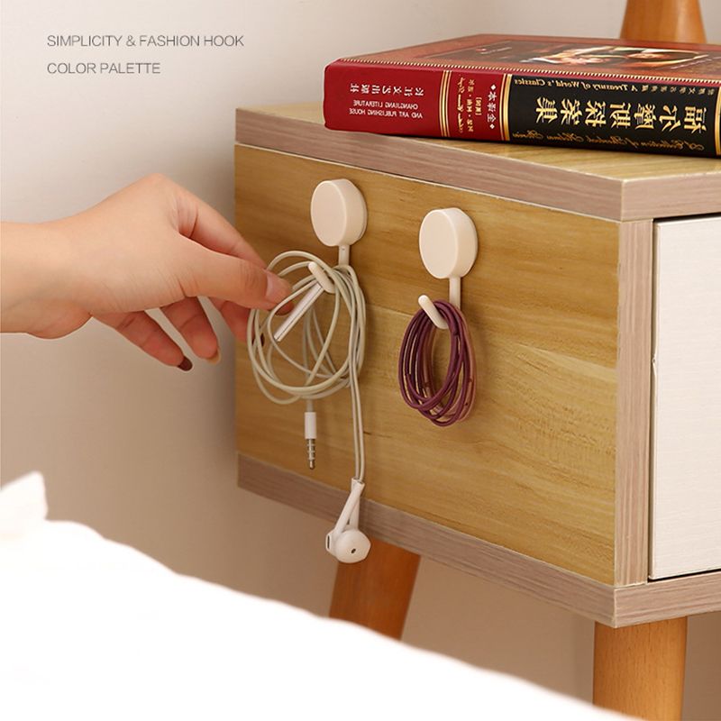 10 Pieces Of Multifunctional Strong Self-Adhesive Hooks