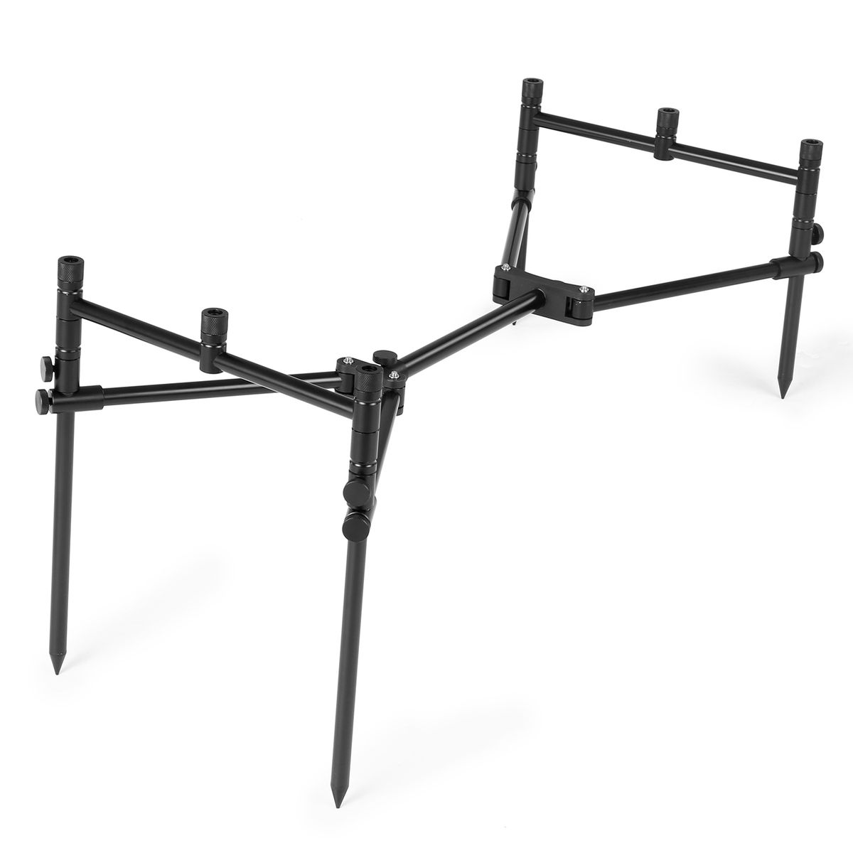 Detachable Fishing Rod Stand Buzz Bar Pole Rest Head Folding