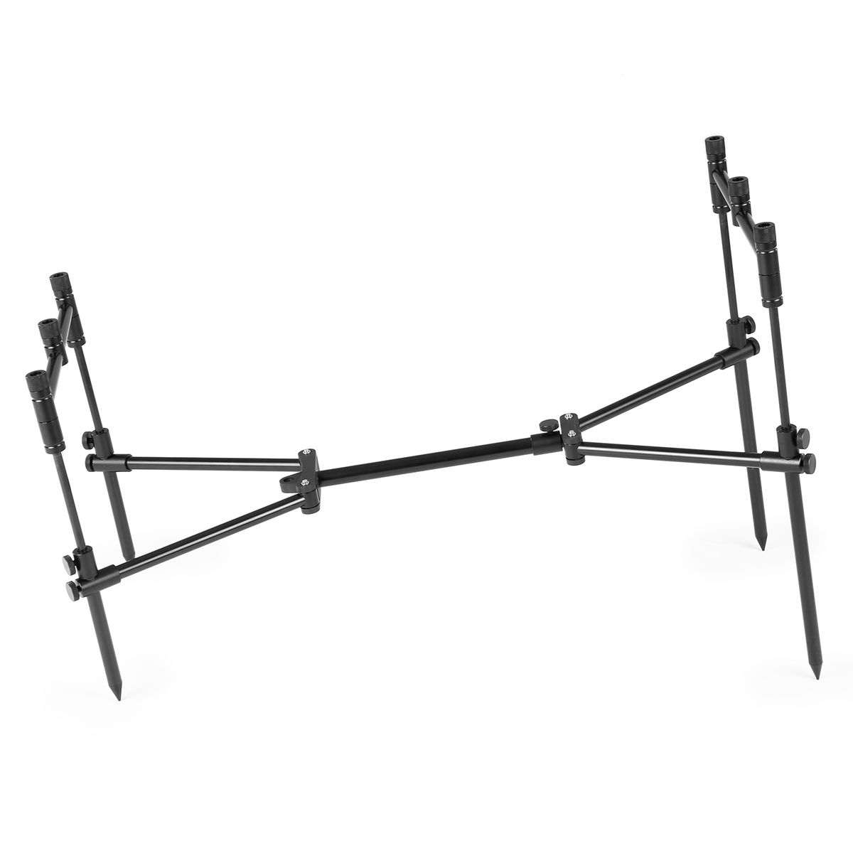 Detachable Fishing Rod Stand Buzz Bar Pole Rest Head Folding