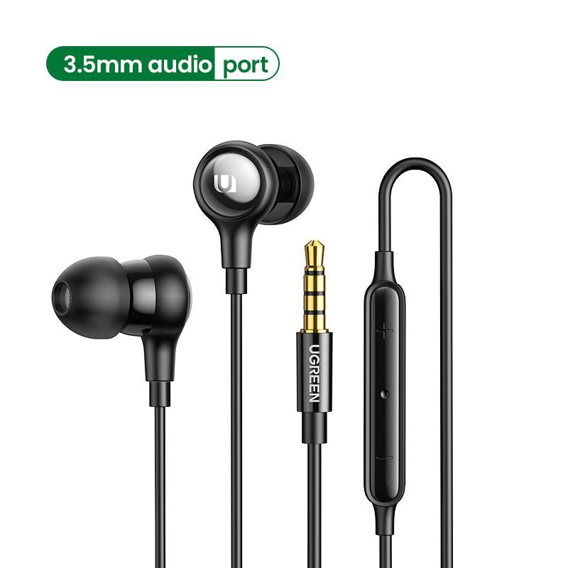 3.5mm Wired Earphones In-Ear Aux Earbuds Handsfree