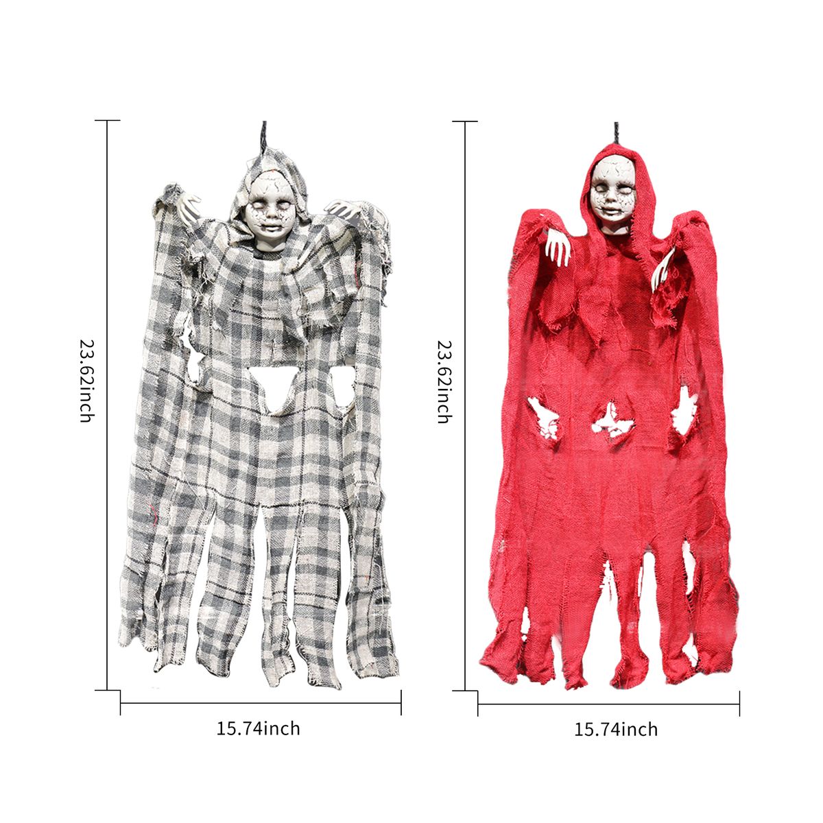 Halloween Hanging Ghost Scary Creepy Flying Ghost Halloween
