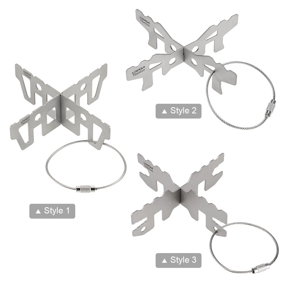 Titanium Alcohol Stove Rack Cross Stand Outdoor