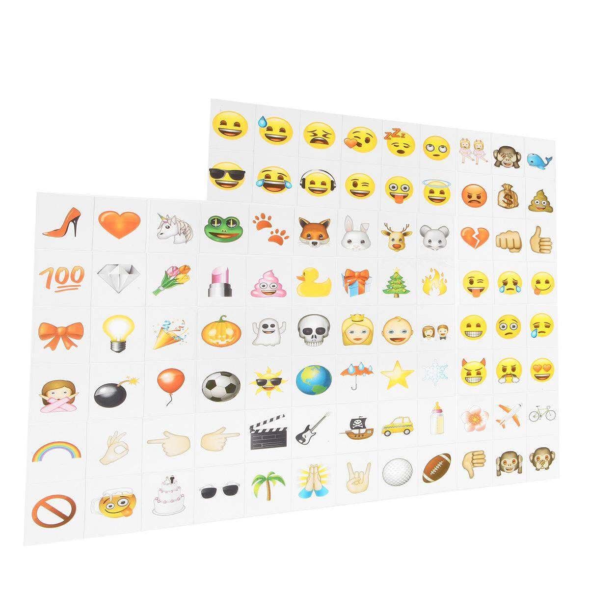 88 Emoji Style Cards Replacement Fit For A6 Cinema Letter Cinematic Light Box