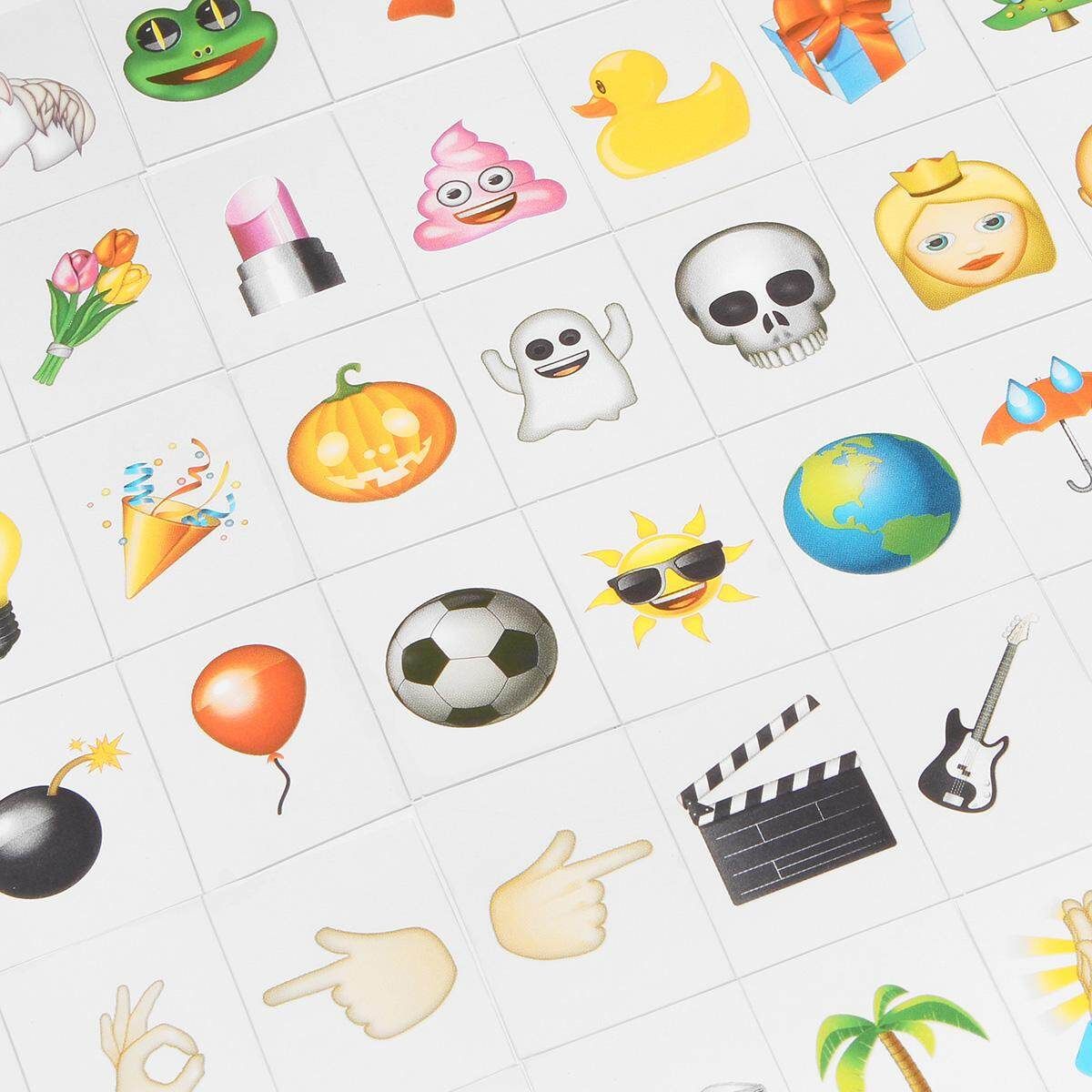 88 Emoji Style Cards Replacement Fit For A6 Cinema Letter Cinematic Light Box