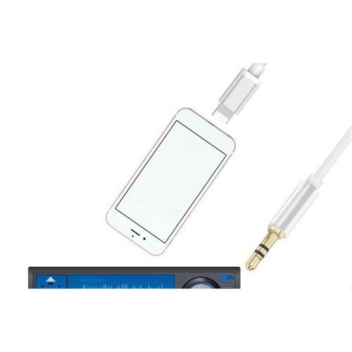 3.5mm AUX Audio Male Headset Adapter Cable For IPhone