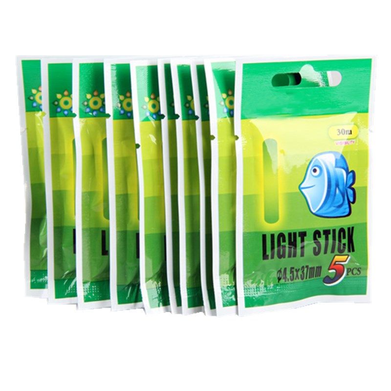 5/30/60/120 Piece Fishing Light Sticks Luminous Float Glow