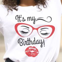 its my Birthday T-shirt - White
