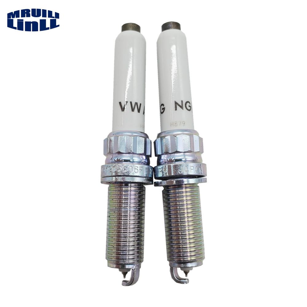 Spark Plug OEM 06M905606F For Audi RS4 A4 RS5 A5 S6 A6L A7 A8L Q7 Q8 Porsche 3.0T 4 Pieces
