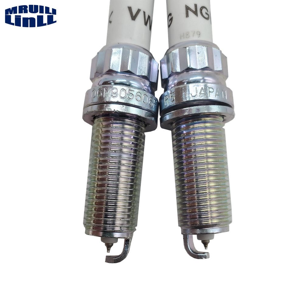 Spark Plug OEM 06M905606F For Audi RS4 A4 RS5 A5 S6 A6L A7 A8L Q7 Q8 Porsche 3.0T 4 Pieces