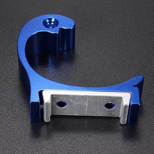 Multifunction Single Double Robe Hat Coat Door Bath Balcony Aluminum Hanger Hook Blue