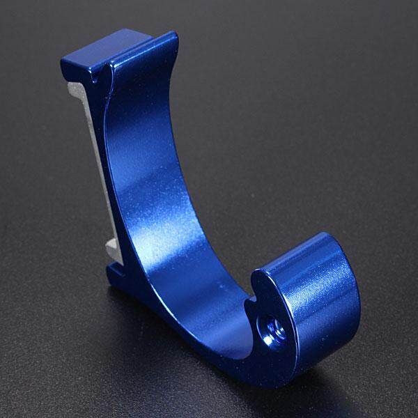 Multifunction Single Double Robe Hat Coat Door Bath Balcony Aluminum Hanger Hook Blue