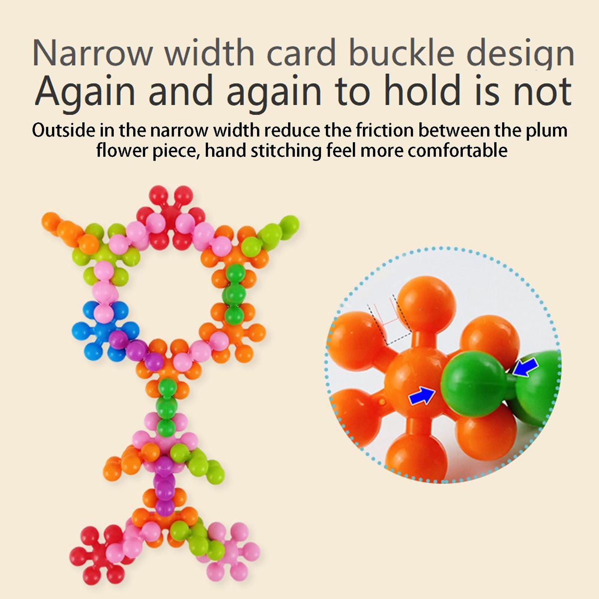 Building Blocks Snow Flower Educational Toys