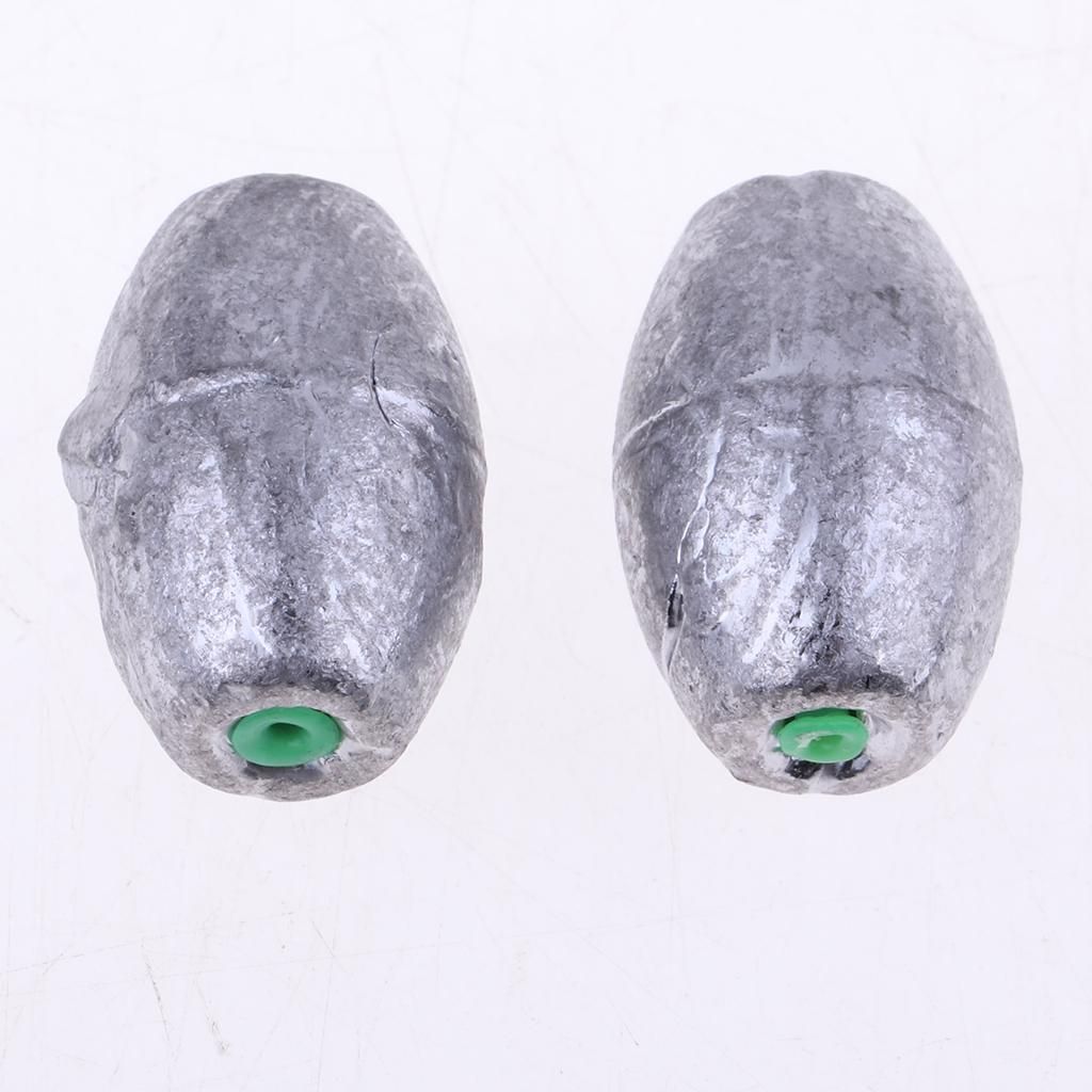 25pcs Lead  Sinker Weight,  Hook Connector Accessories