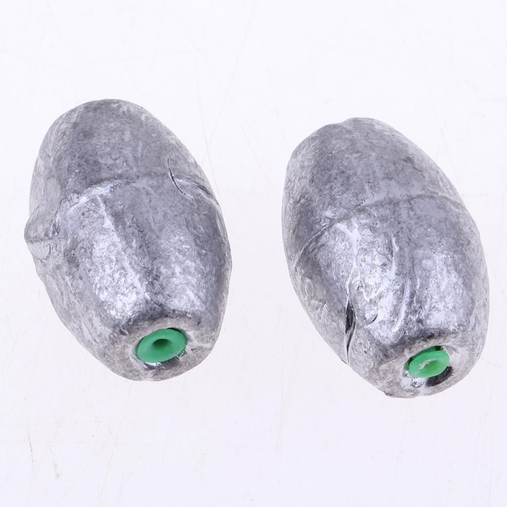 25pcs Lead  Sinker Weight,  Hook Connector Accessories
