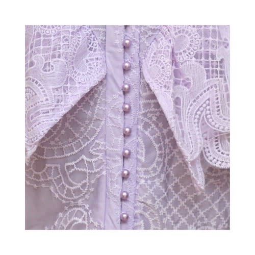 Lilac Chord  Details Shirt