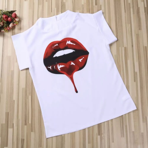 Lip Print Blouse