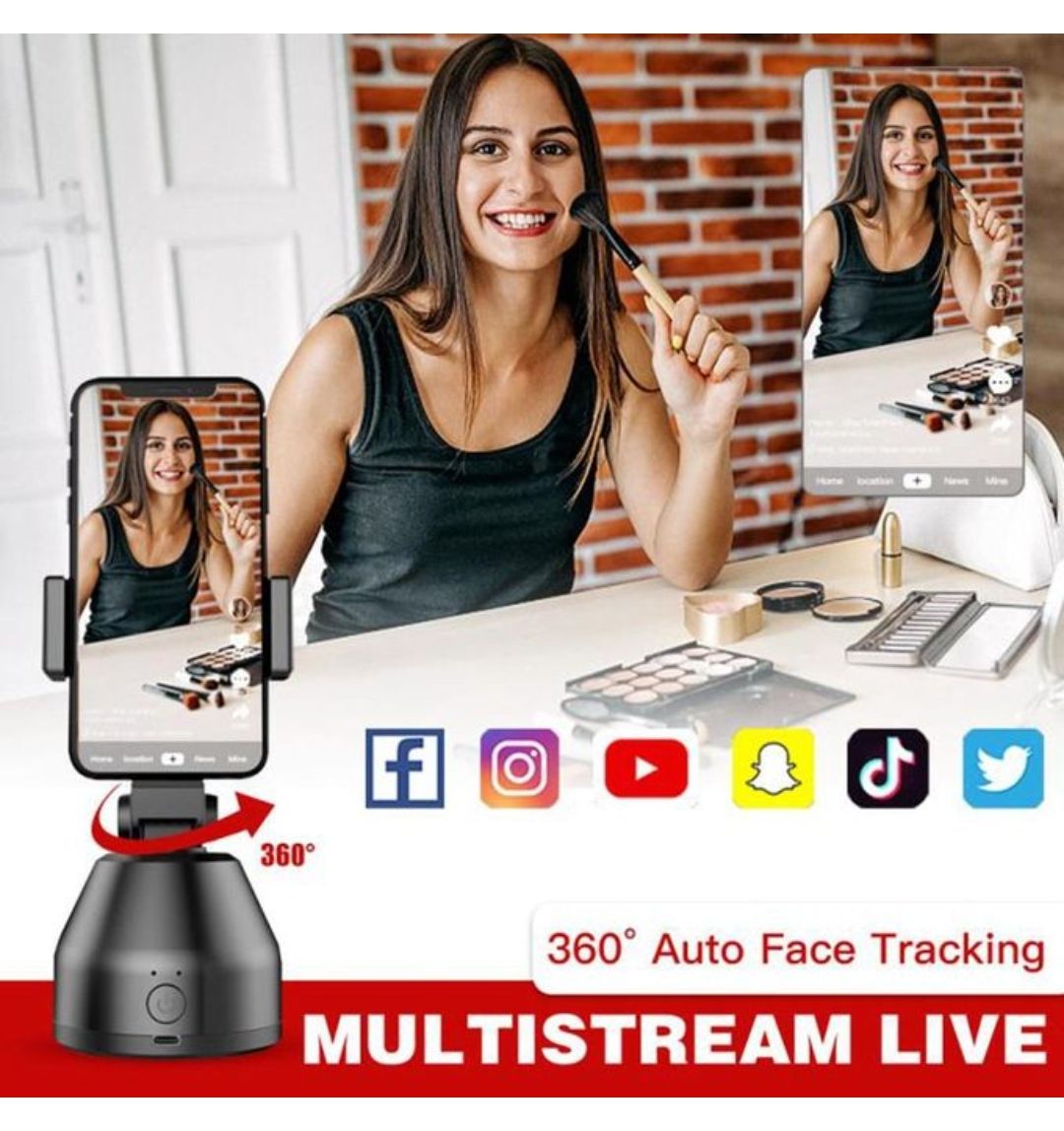 Smart Personal Robot-Cameraman 360 Object  Tracking Holder
