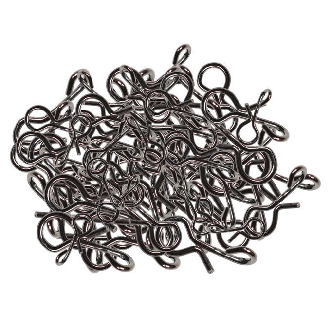 250x Quick Change Snap Fly  Connect Clips/Hook For Hook Steel