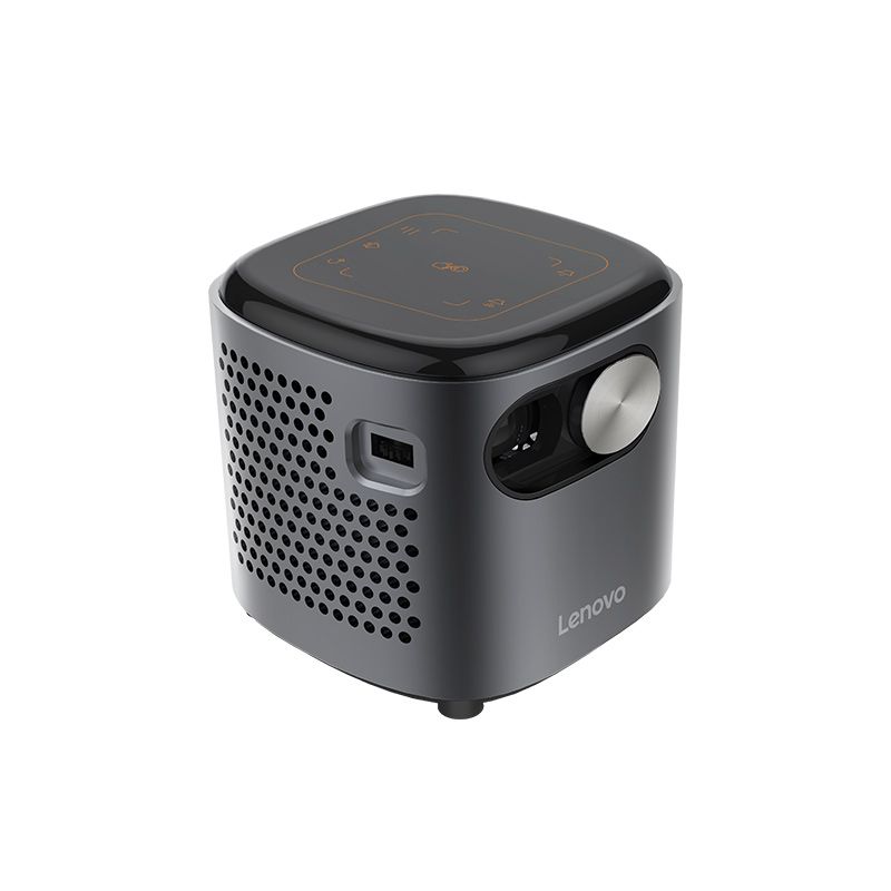 T6S Smart HD Mini Projector, Black