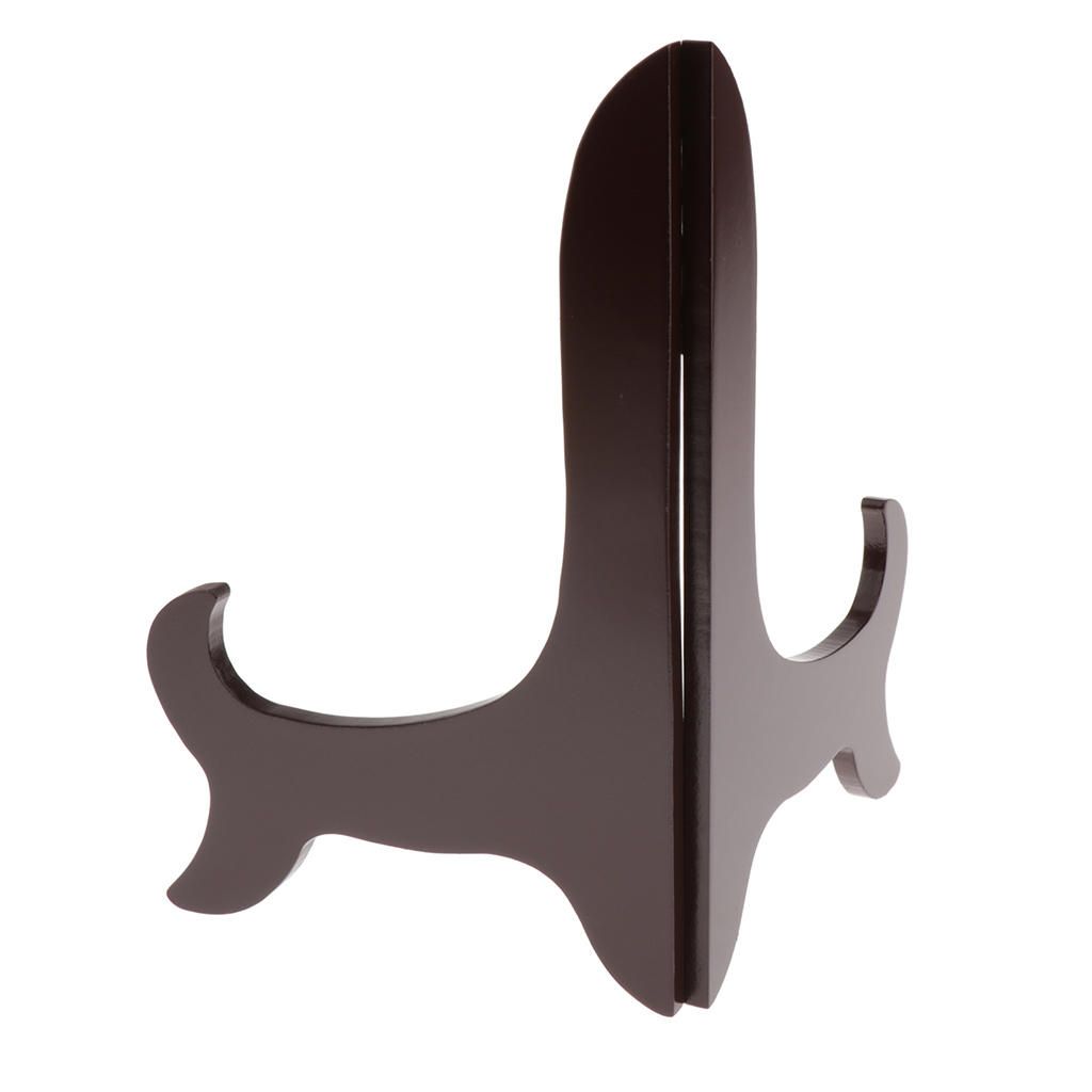 2x Creative Hobbies Luxury Wood Display Stand Plaque Stand Easels