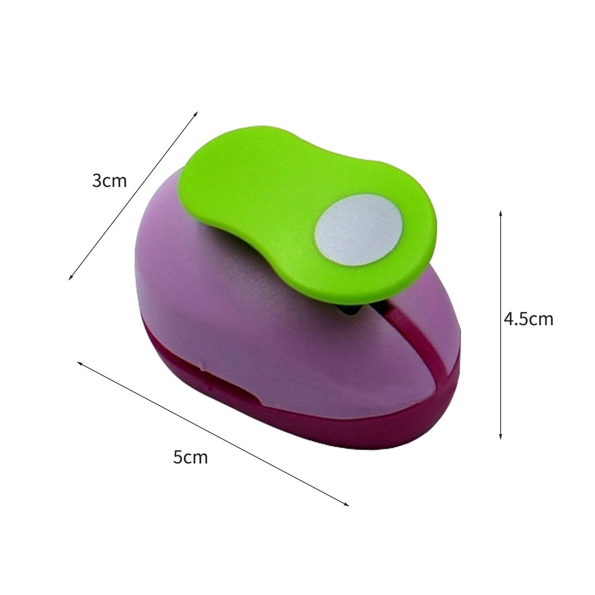 9mm Craft Hole Circle Punch Handmade Scrapbook Paper