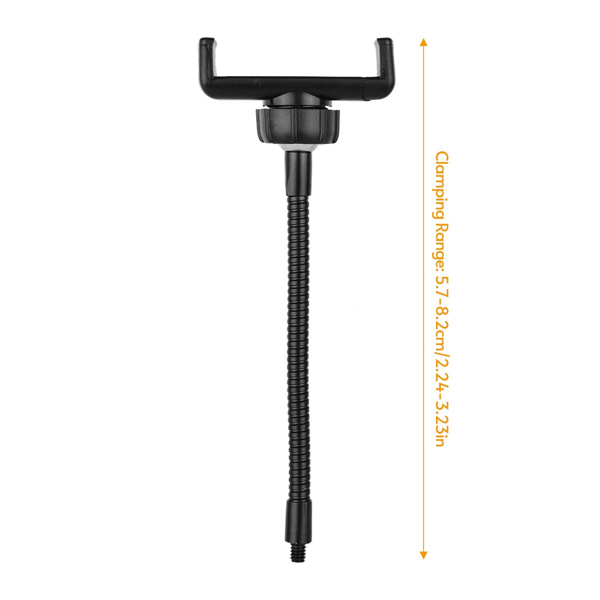 Foldable Phone Clamp Holder Stand With 1/4 Screw Mounting