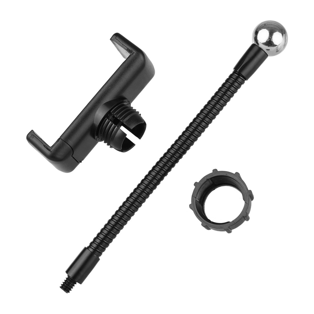 Foldable Phone Clamp Holder Stand With 1/4 Screw Mounting