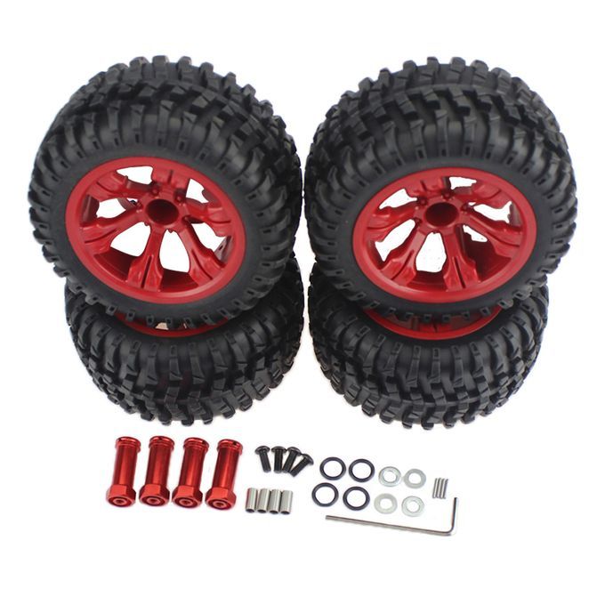 RC 110mm Wheel Tyre & Hub Extented Combiner For WLTOYS 144001 124019