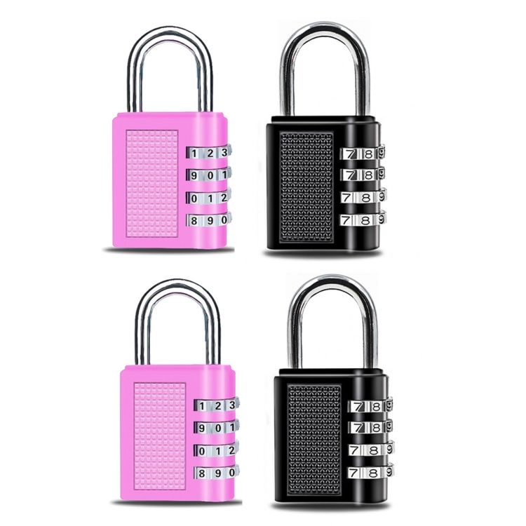 Lluggage Gym Anti-theft Padlock Combination Lock, Style:8024