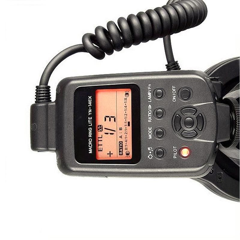 YN-14EX Macro Ring Flash Light Replacement for Canon EOS DSLR Camera